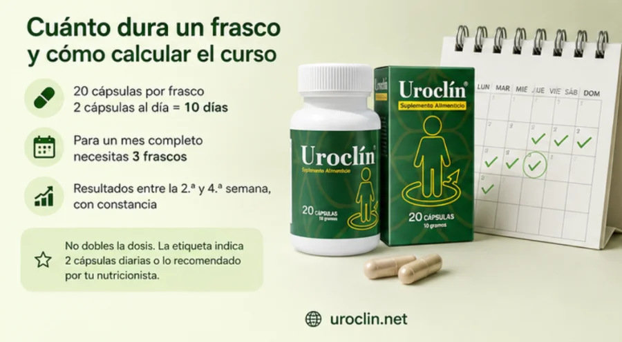 {{OFFER_NAME}} — frasco de cápsulas y un vaso de agua sobre la mesa