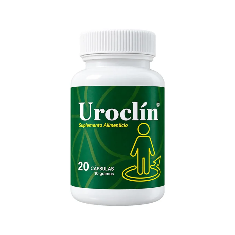 Uroclin — frasco de 20 cápsulas, suplemento alimenticio