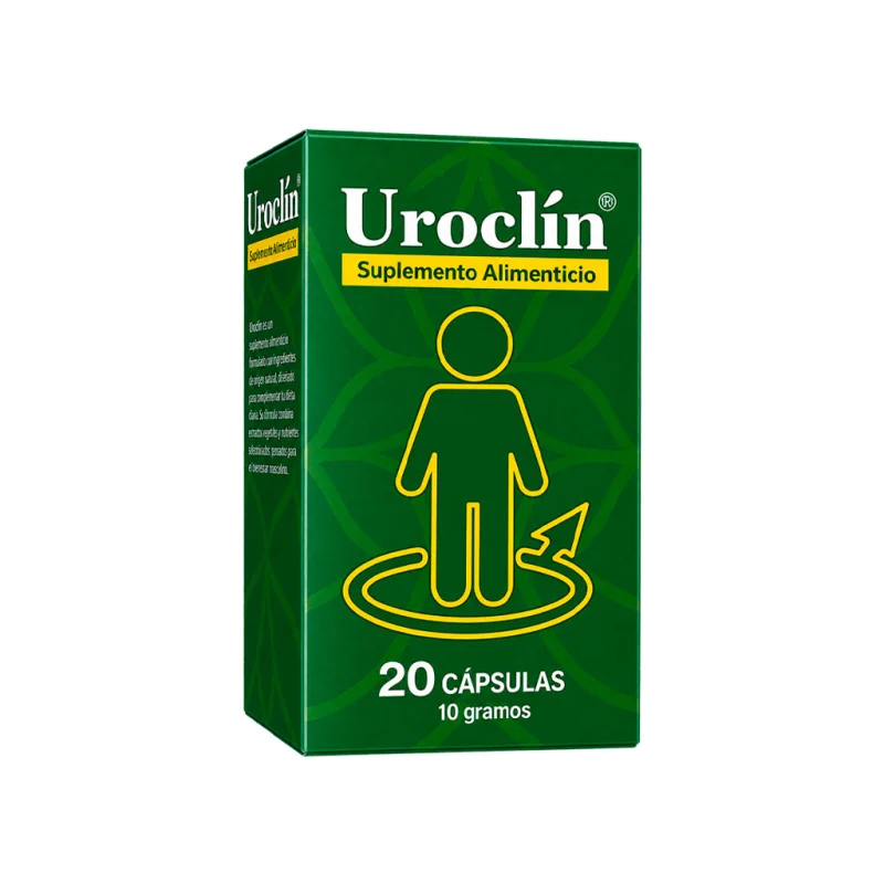 Uroclin — caja de 20 cápsulas de 10 gramos